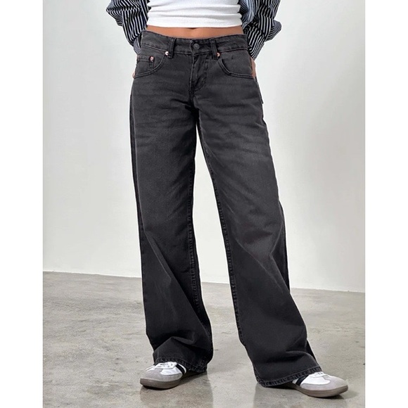 Motel Rocks Denim - Motel Denim Wide Leg Jeans